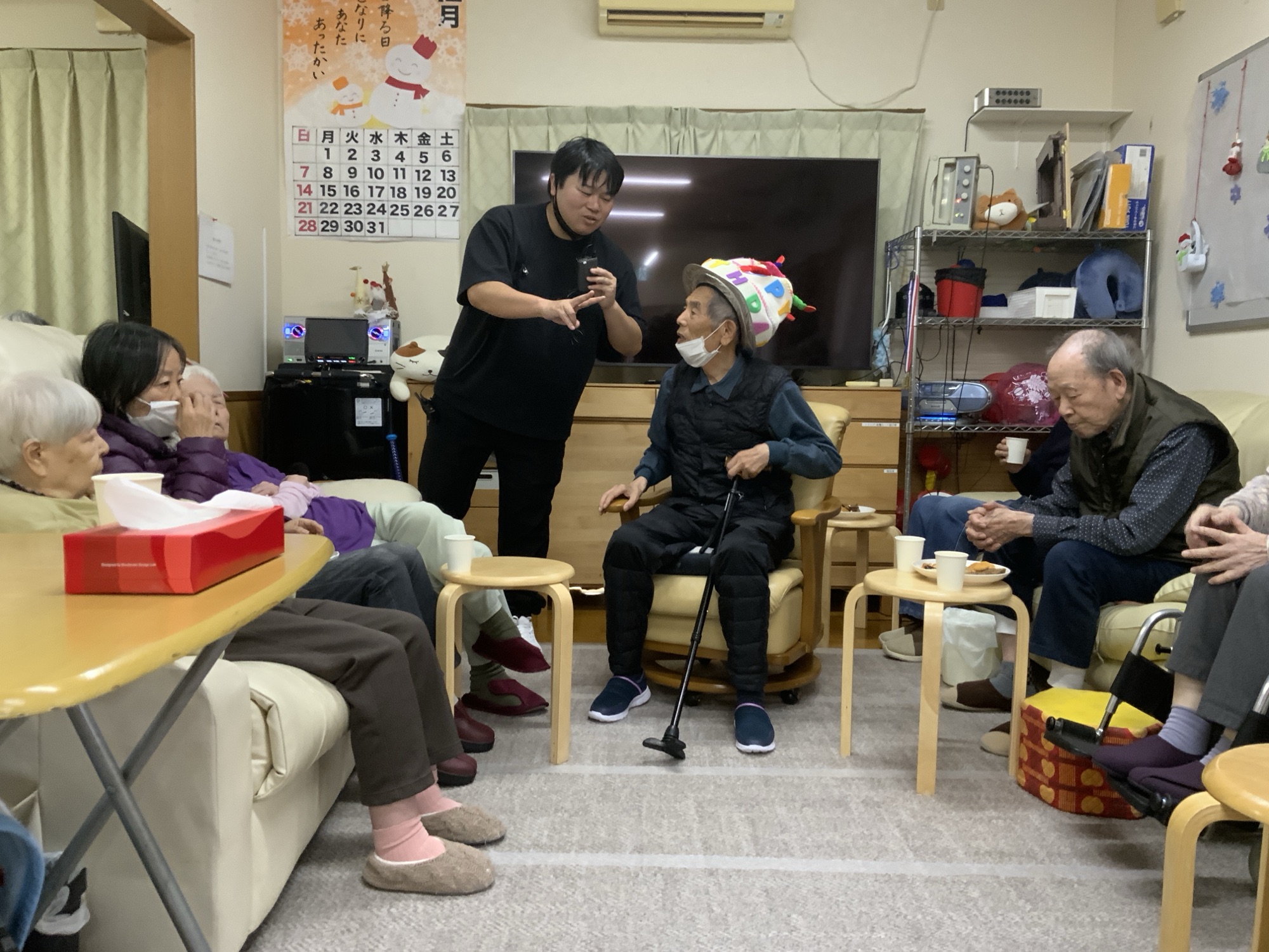 12月15日 - 八幡西区の自然の中で安らげ笑える[デイサービス・有料型